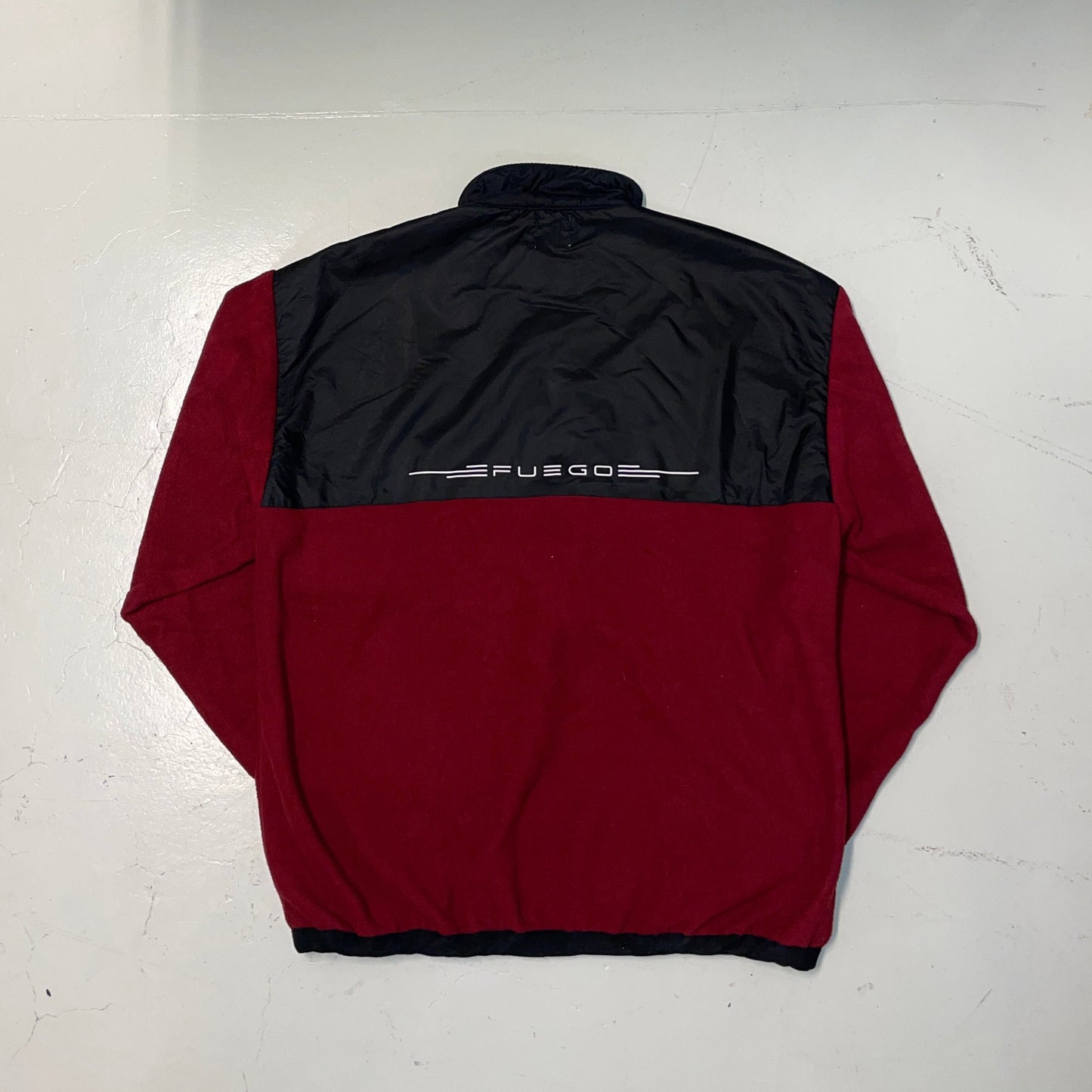 FLEECE JACKE BORDEAUX