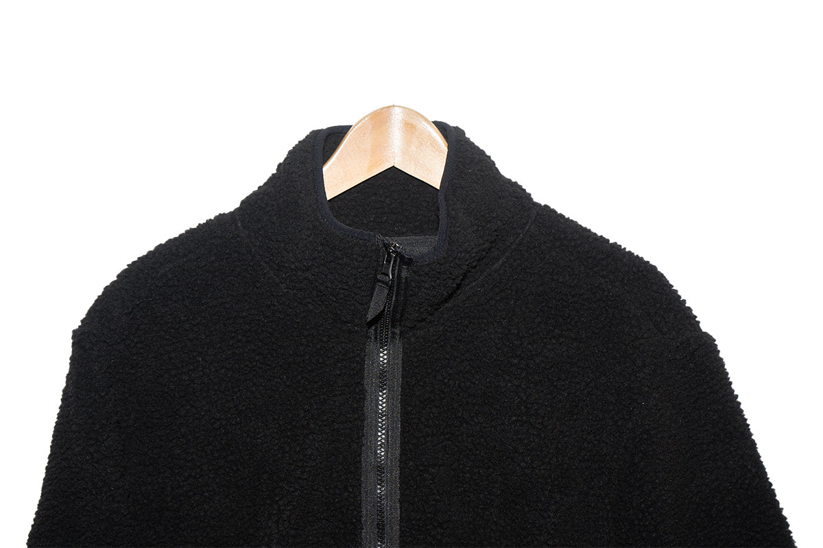 FLEECE JACKET BLACK