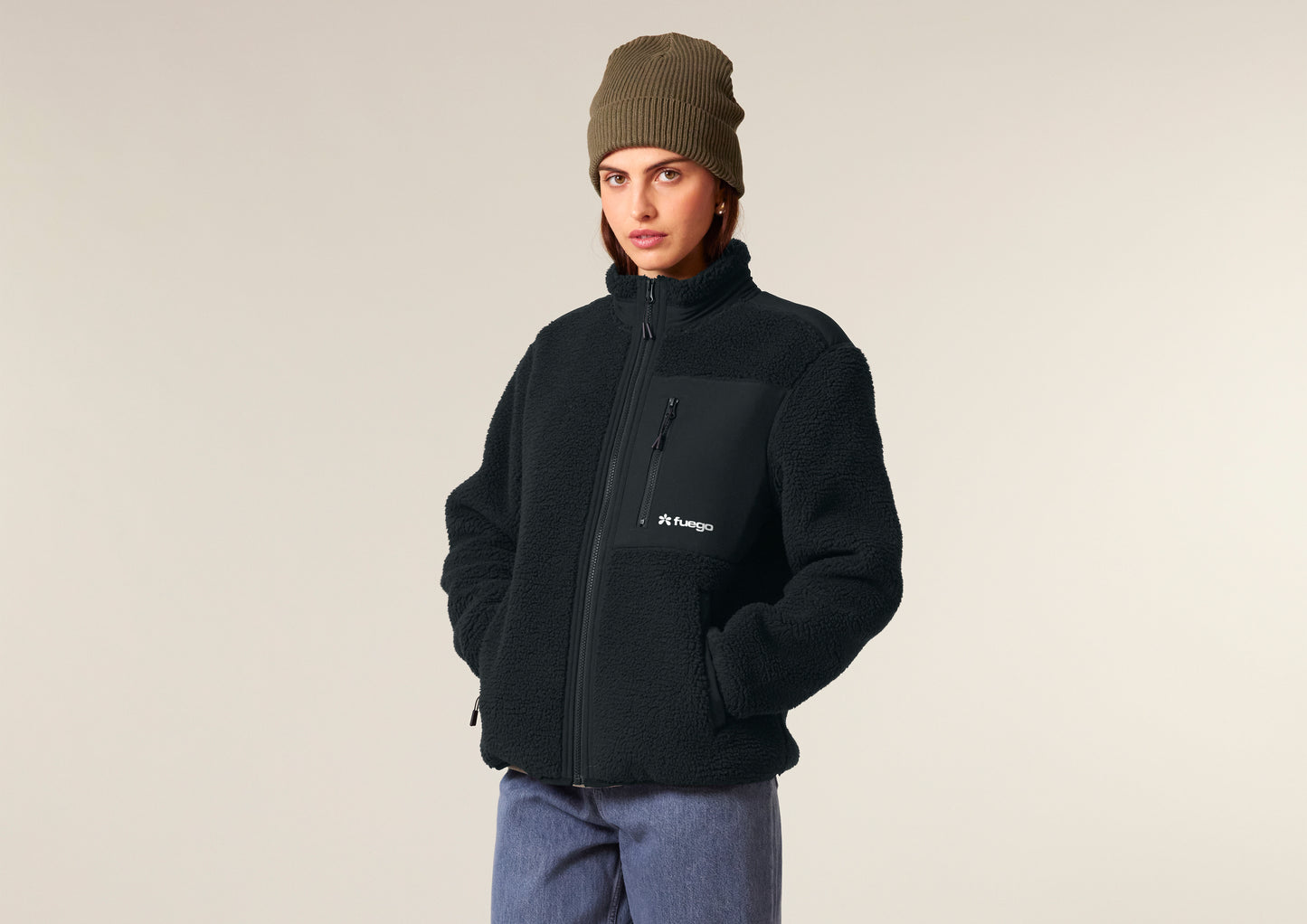 FLEECE JACKE