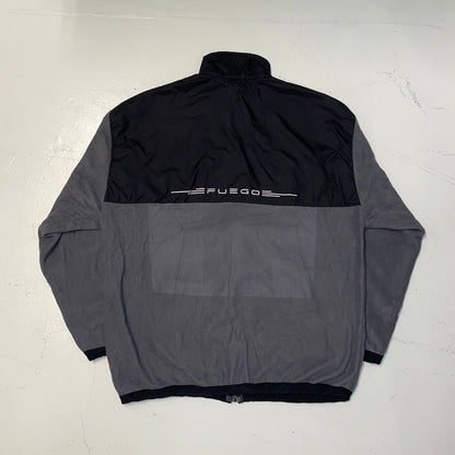 FLEECE JACKE GRAU