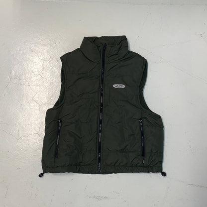 PUFFER VEST GRÜN