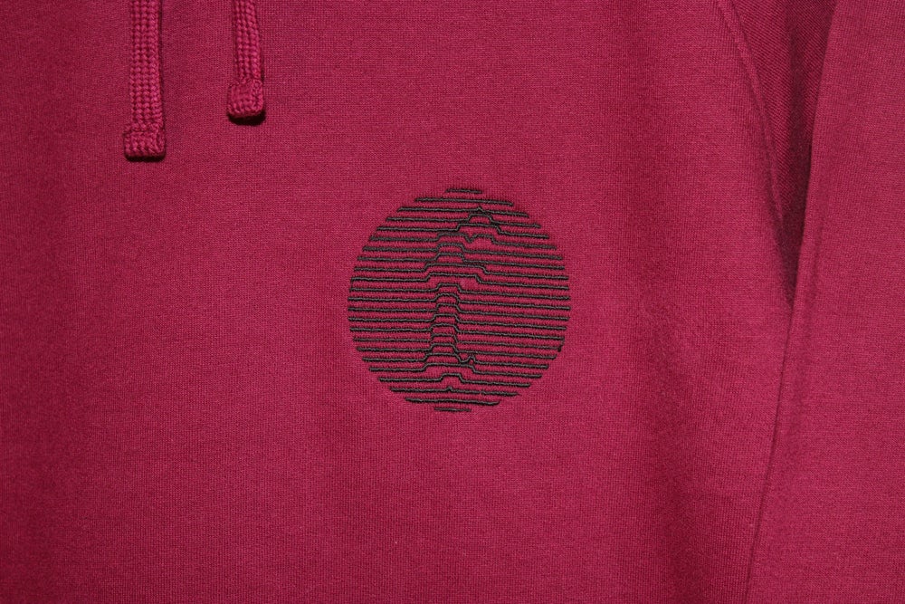 3D HOODIE BORDEAUX